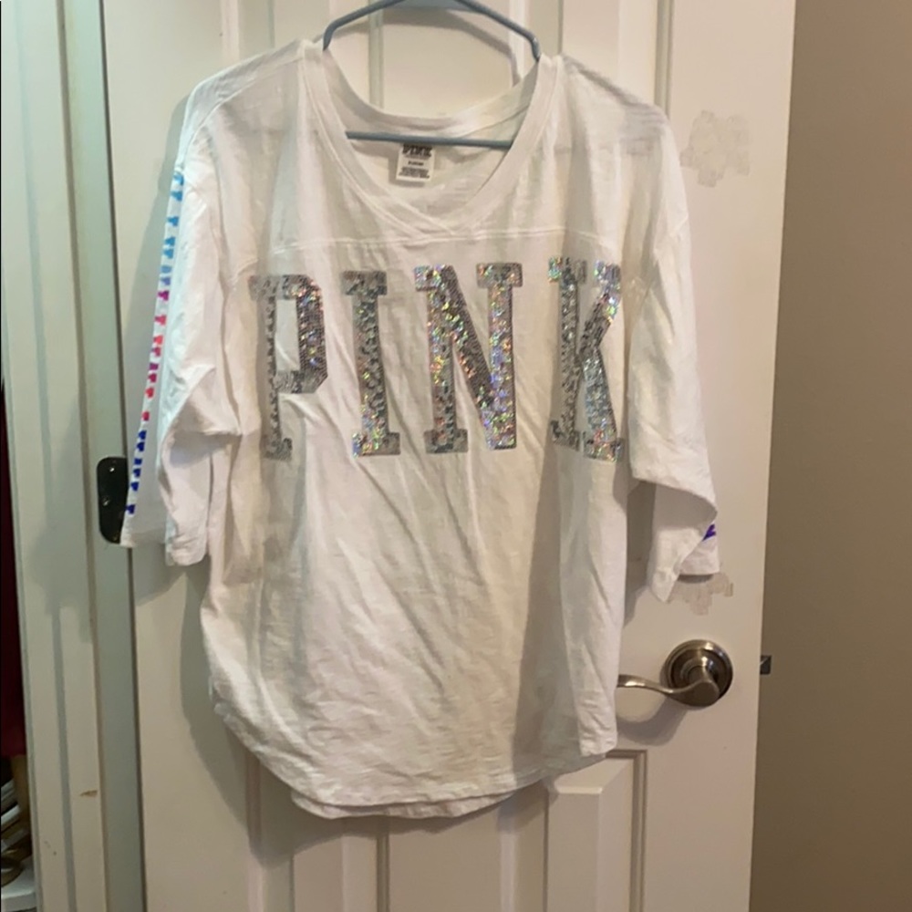 White shirt.